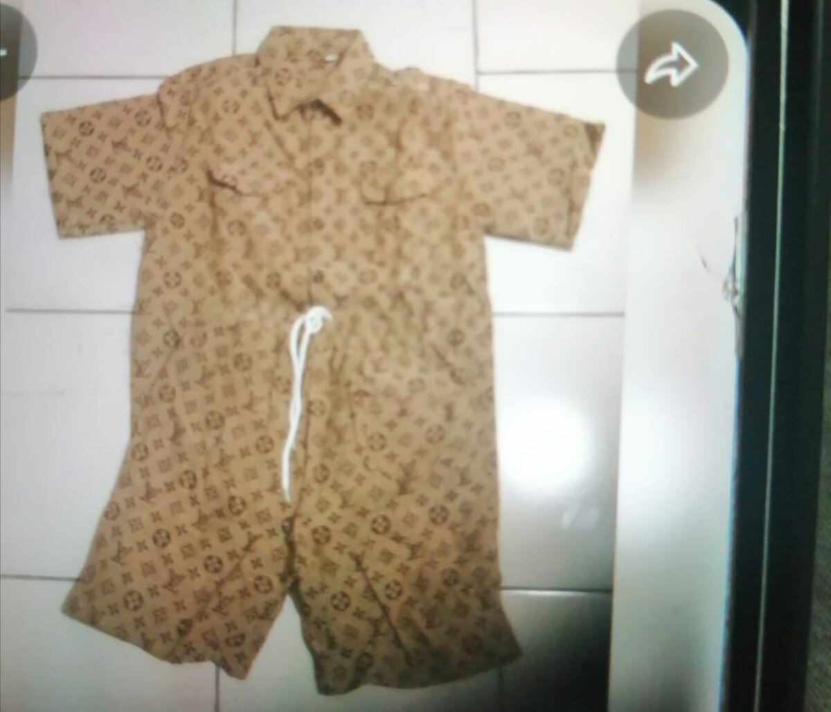 Ensemble enfant tendance luxe