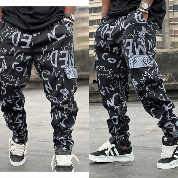 Pantalon de jogging graffiti homme