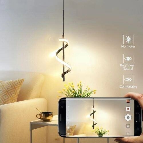Suspension LED moderne spirale