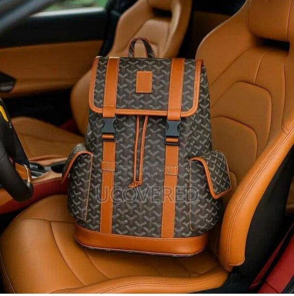 Sac à dos en cuir élégant