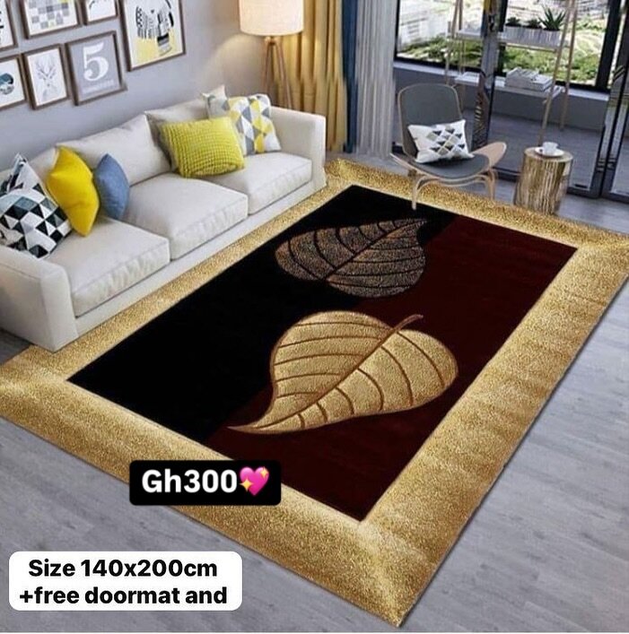 Beautiful and soft patterned carpet