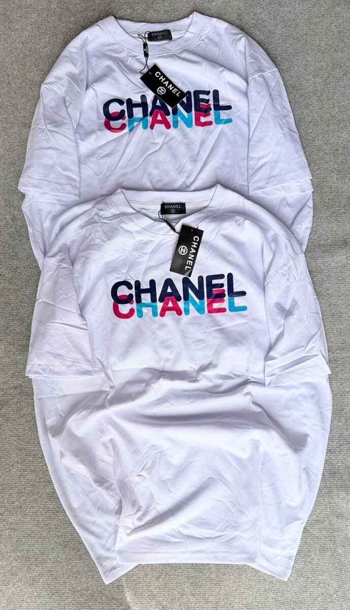 T-shirt en coton imprimé