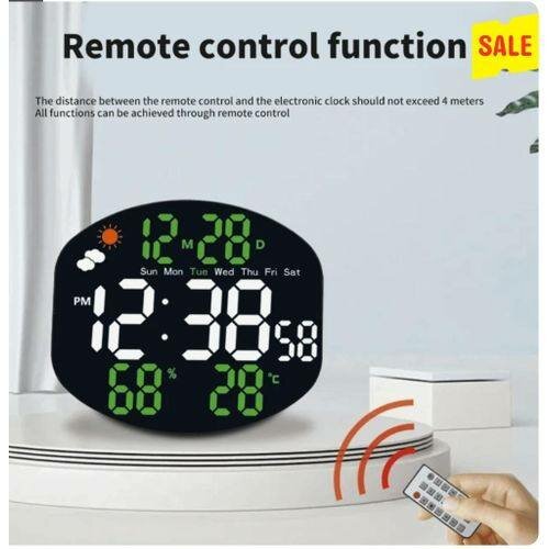 Horloge murale numérique multifonction