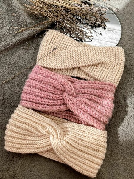 Bandeaux tricotés hiver élégants