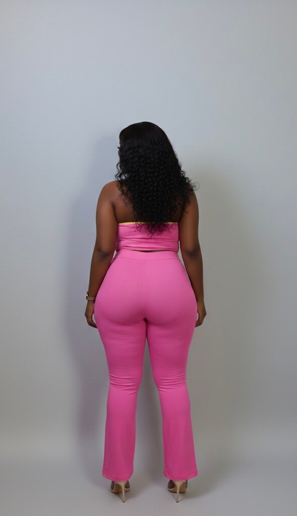 Ensemble fitness rose femme