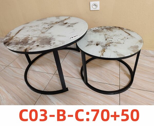 Marble Nesting Coffee Tables