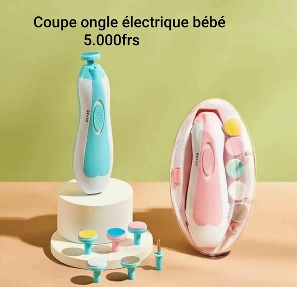 Coupe-ongles électrique pour bébé
