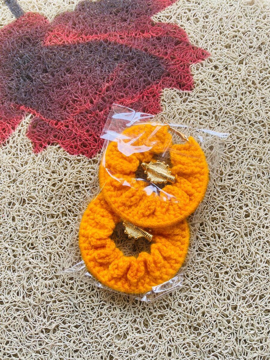 Boucles d'oreilles crochetées