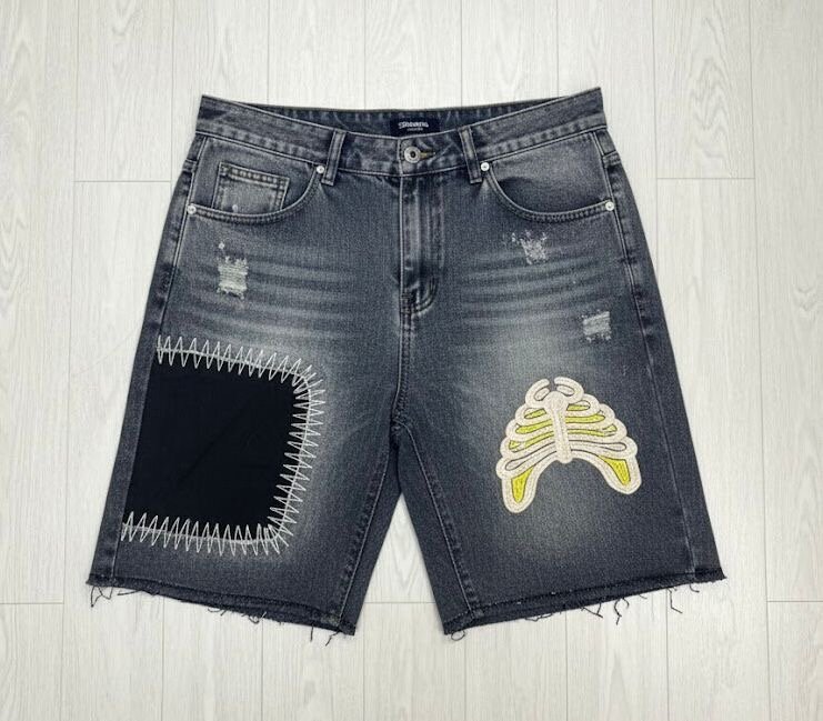 Shorts en jeans décontractés pour homme