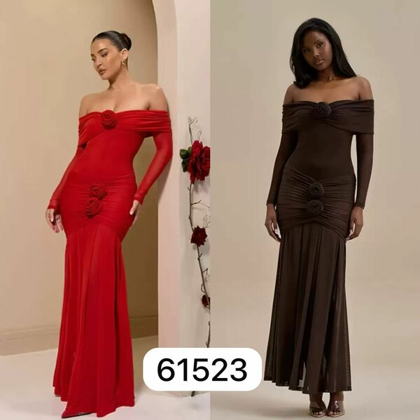 Robe longue élégante soirée