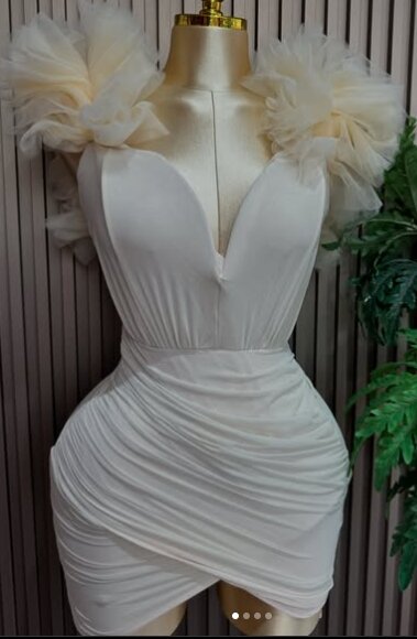 Short evening dress Size :8-16