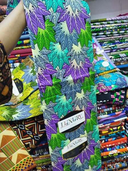 Tissu imprimé africain