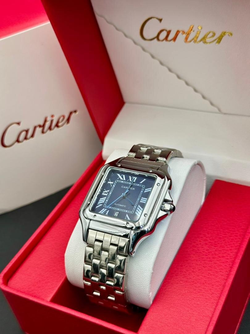 Montre Cartier en acier inoxydable