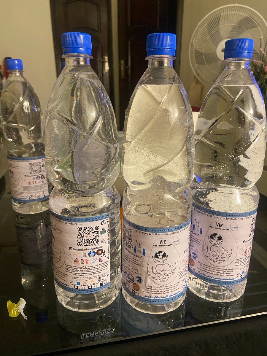 VIE Water pack 6 bidons 1,5 L