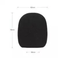 1 PCS Microphone Covers Microphone Windscreen Sponge Cover Hand Mic Foam Cover Protective Cap for Handheld Mic