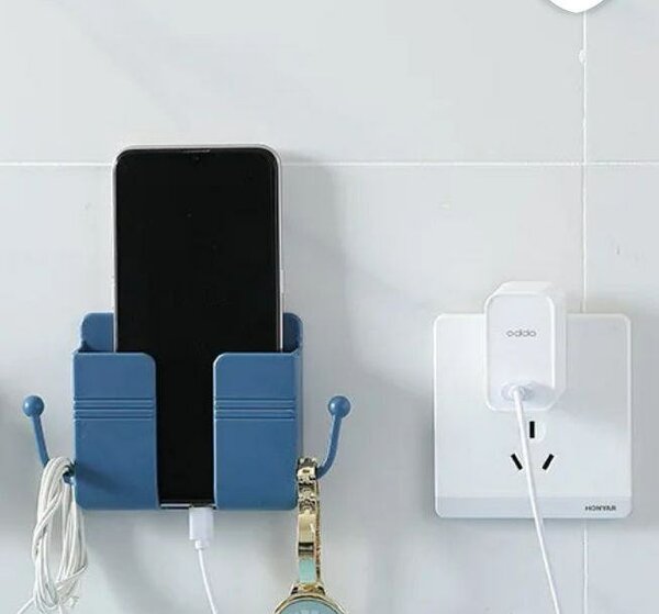 Porte-téléphone mural multifonction