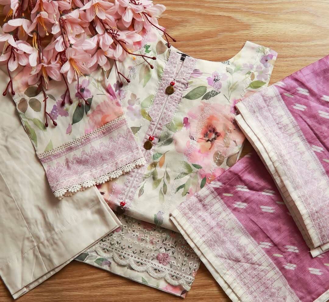 3pc readymade ladies suits