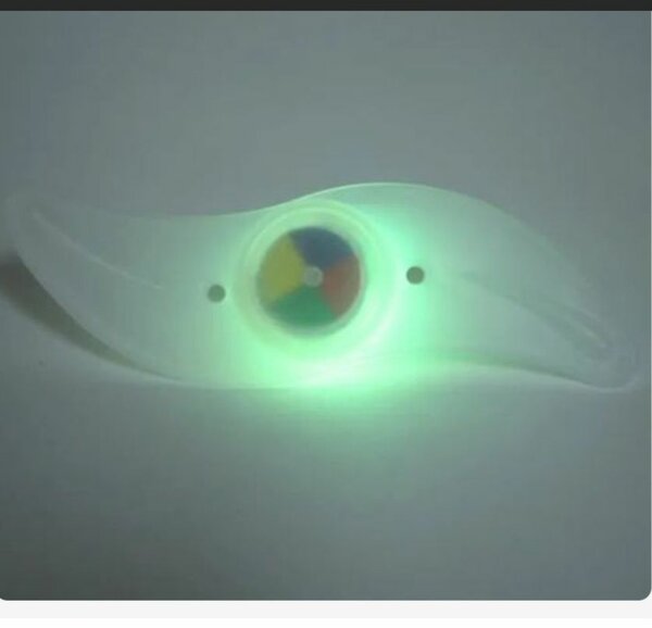 Lumière LED pour rayons de vélo