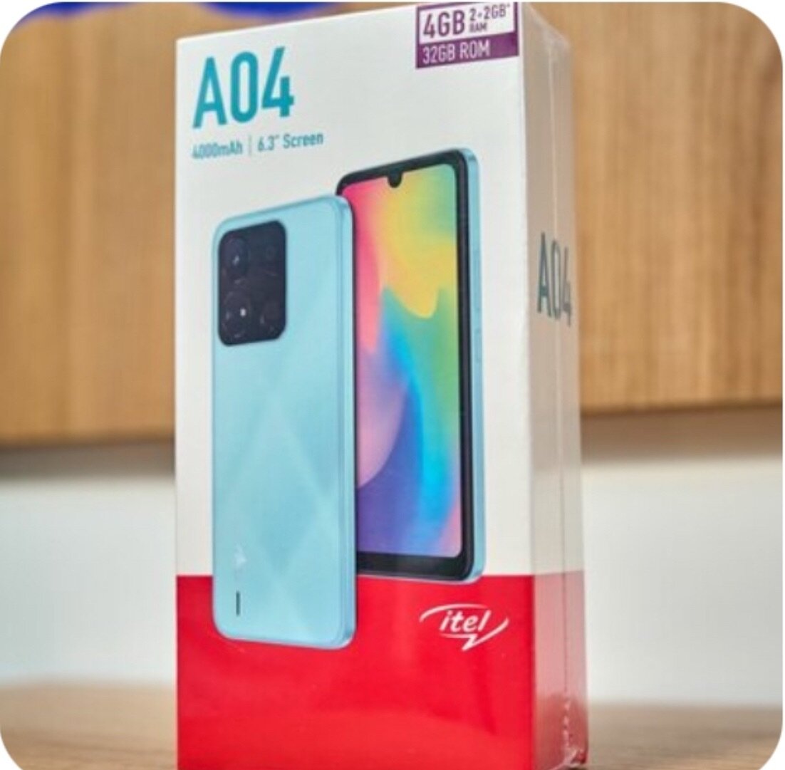 Itel A04 4GB 2+2GB RAM 32GB ROM