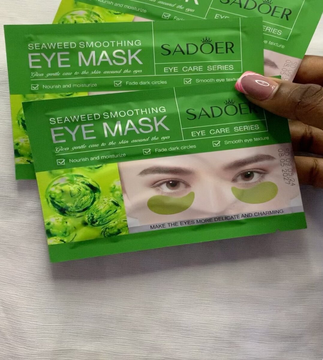 Face,lip and undereye mask