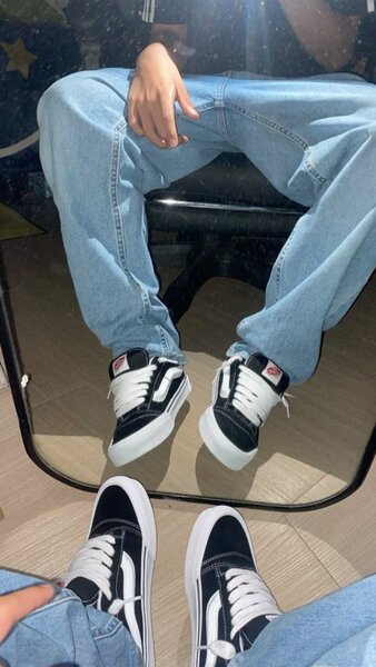 Sneakers classiques noirs