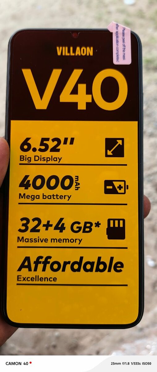 Smartphone VILLAON V40 6.52''