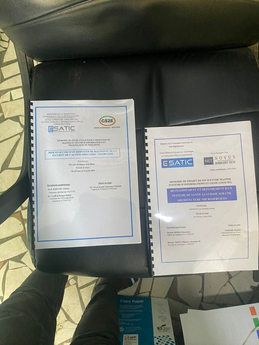 Rapports de Projet Académique