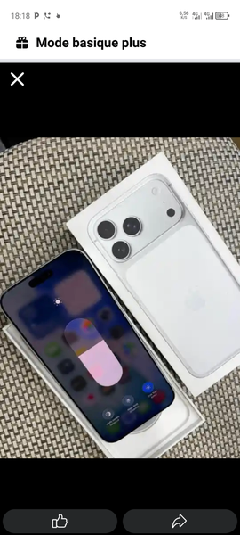 Smartphone moderne 128 Go