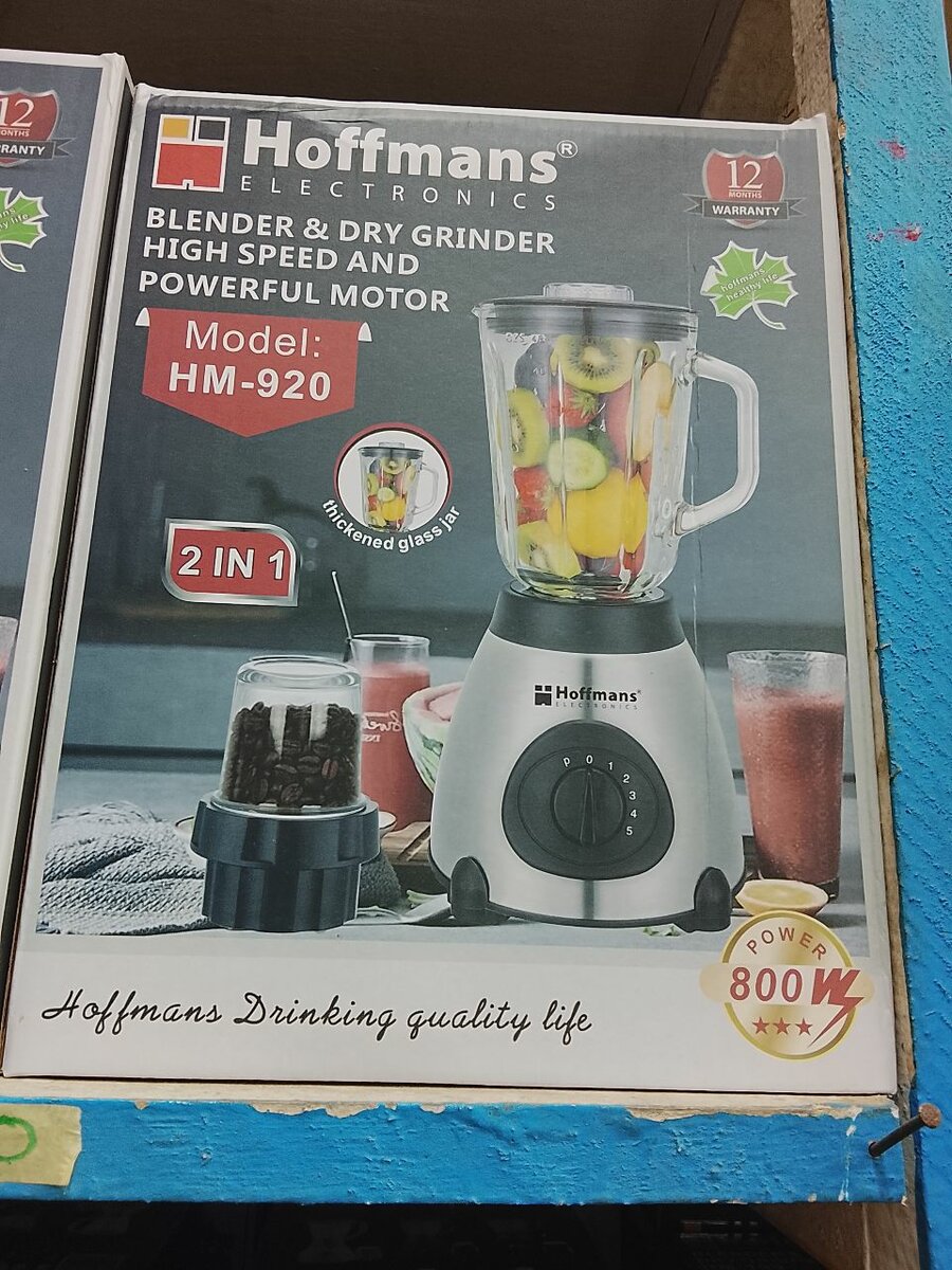 Blender 2-en-1 Hoffmans 800W