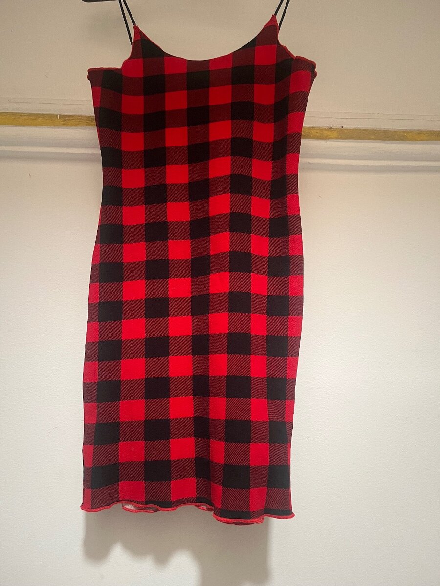 Robe SHEIN à carreaux femme