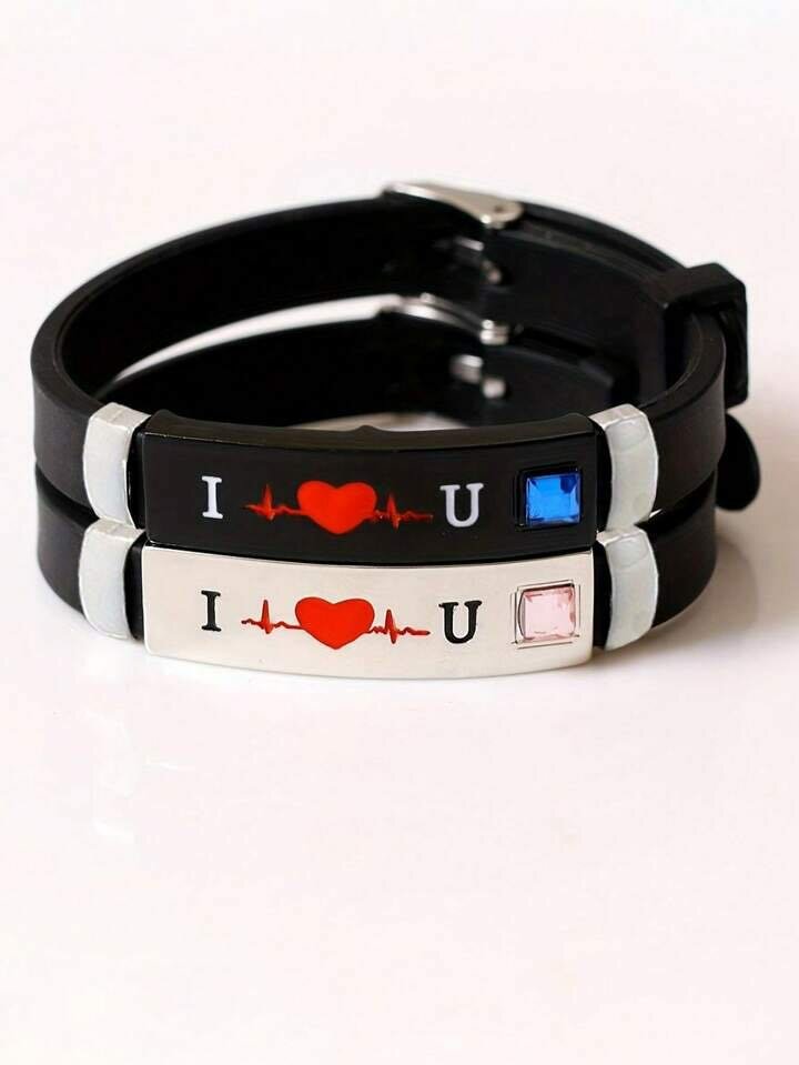 Bracelets Couple "I ❤️ U"