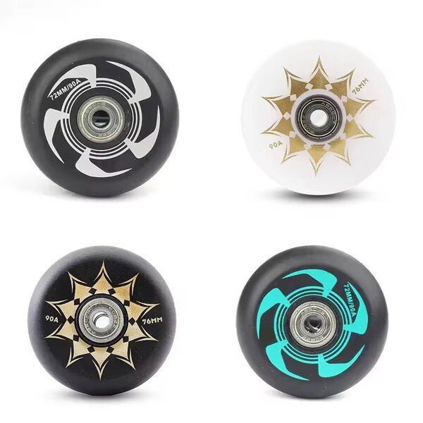 Roues de roller 90A haute performance