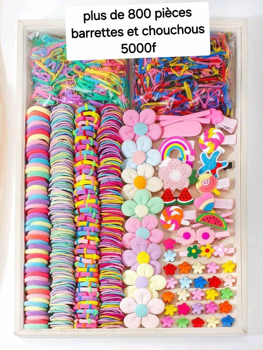 Barettes et chouchous