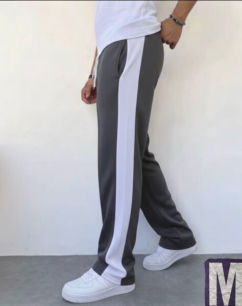 Pantalon de jogging bicolore