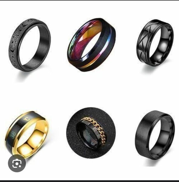 Bagues en tungstène élégantes