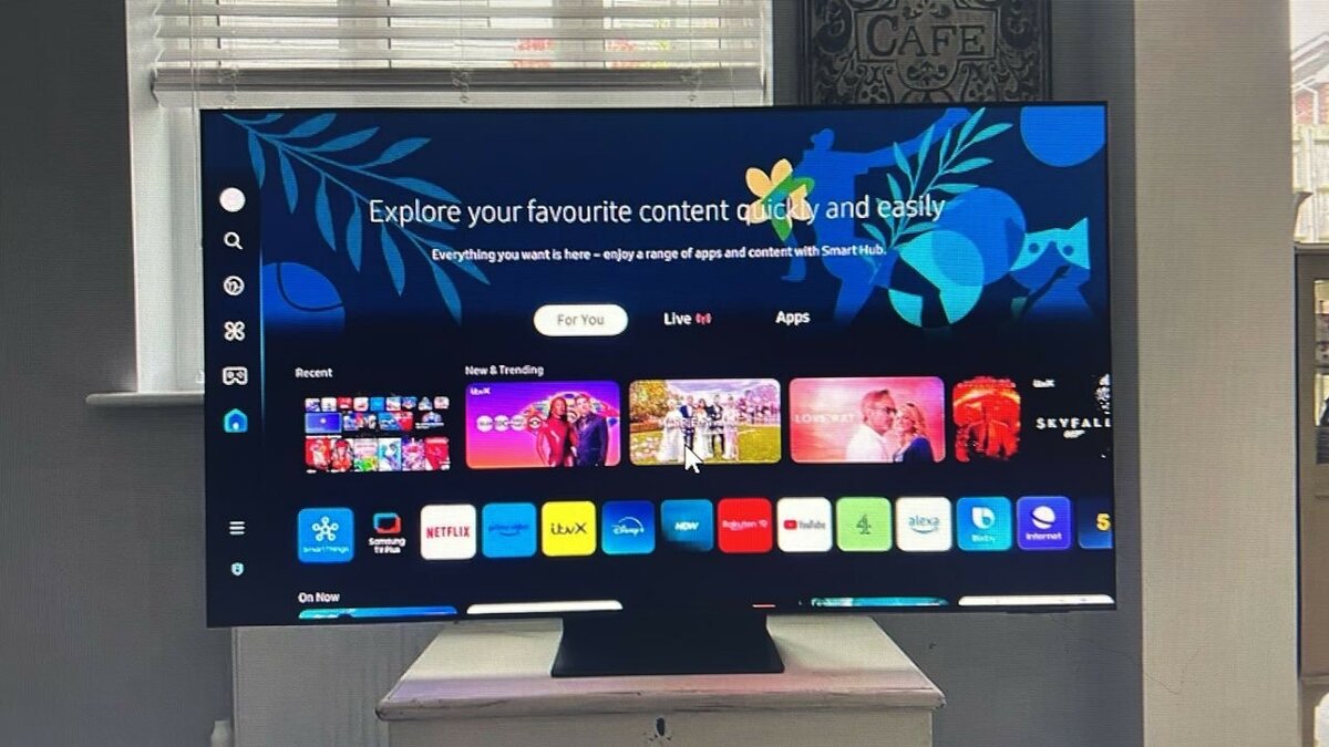 Samsung 50 Qled HDR smart TV