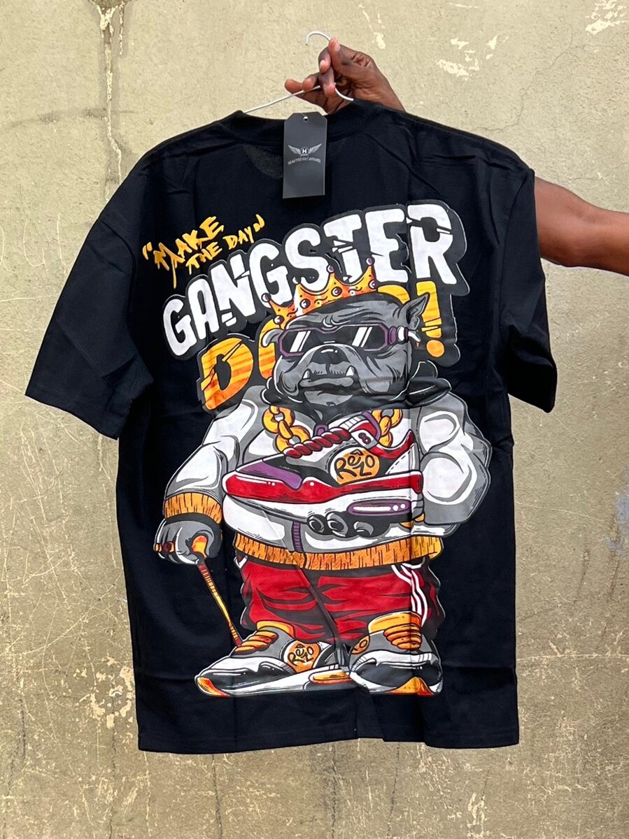 T-shirt Gangster Style Bulldog