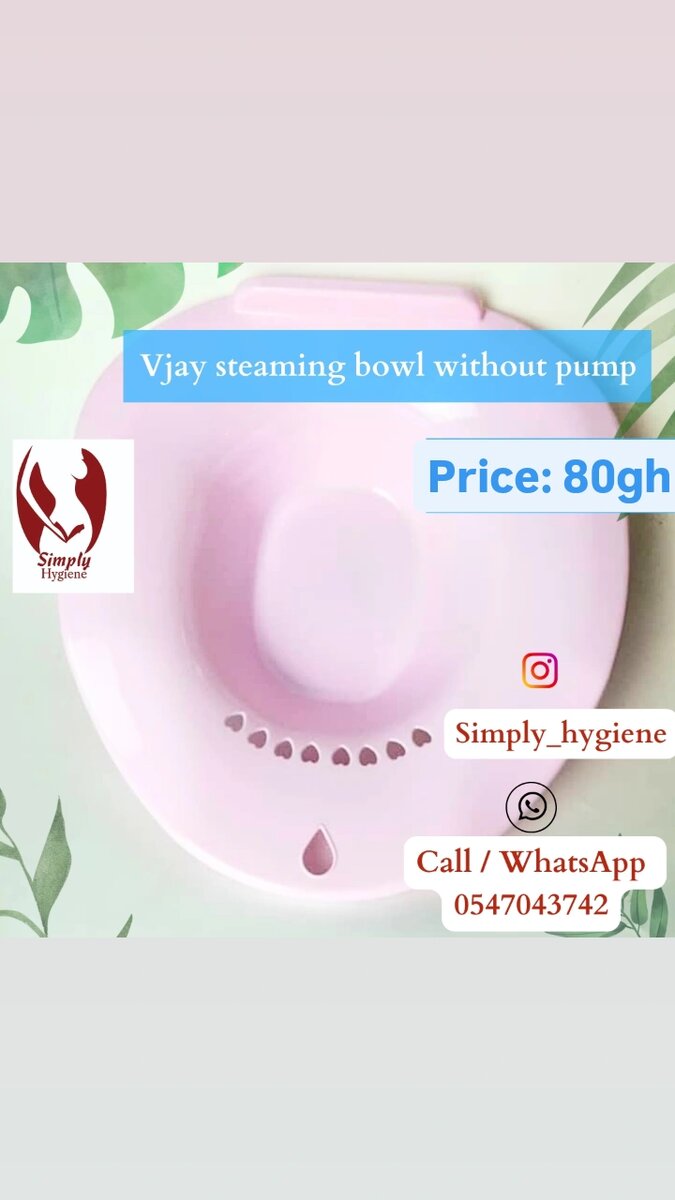 Steaming bowl with and without pump