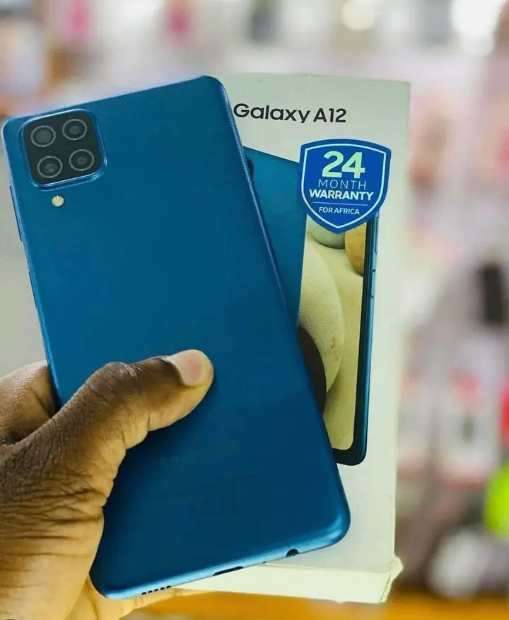 Samsung Galaxy A12 smartphone
