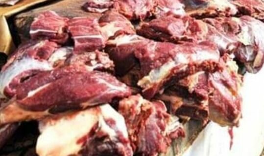 Viande boeuf fraîche découpée