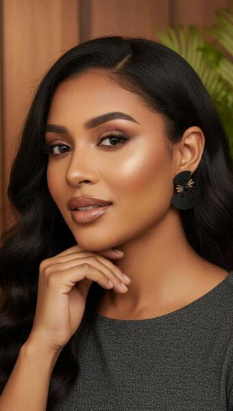 Boucles d'oreilles fleurs élégantes