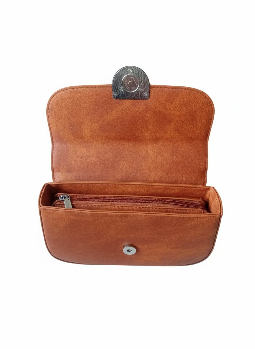 Sac à main cuir marron