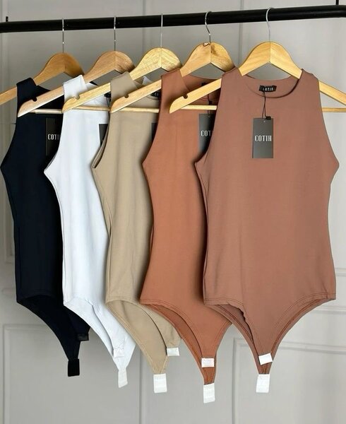 Bodysuit en coton élégant