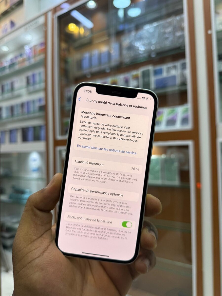 iPhone 12 Blanc Reconditionné