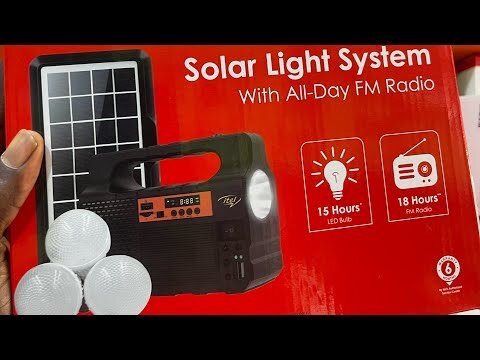 Solar Light with Bulbs