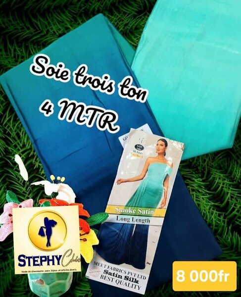 Tissu en Soie 4 Mètres