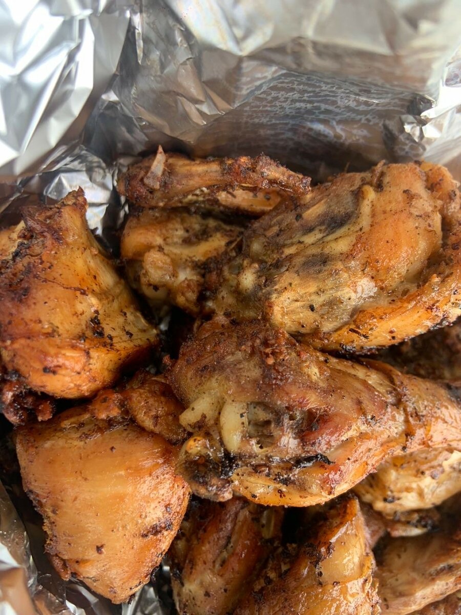 (1)Poulet avec alloco