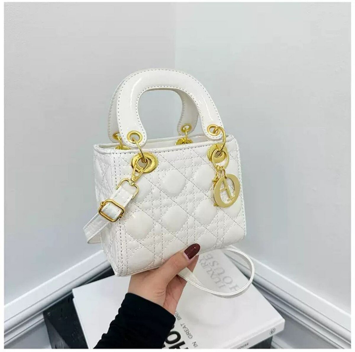 Mini sac à main matelassé élégant