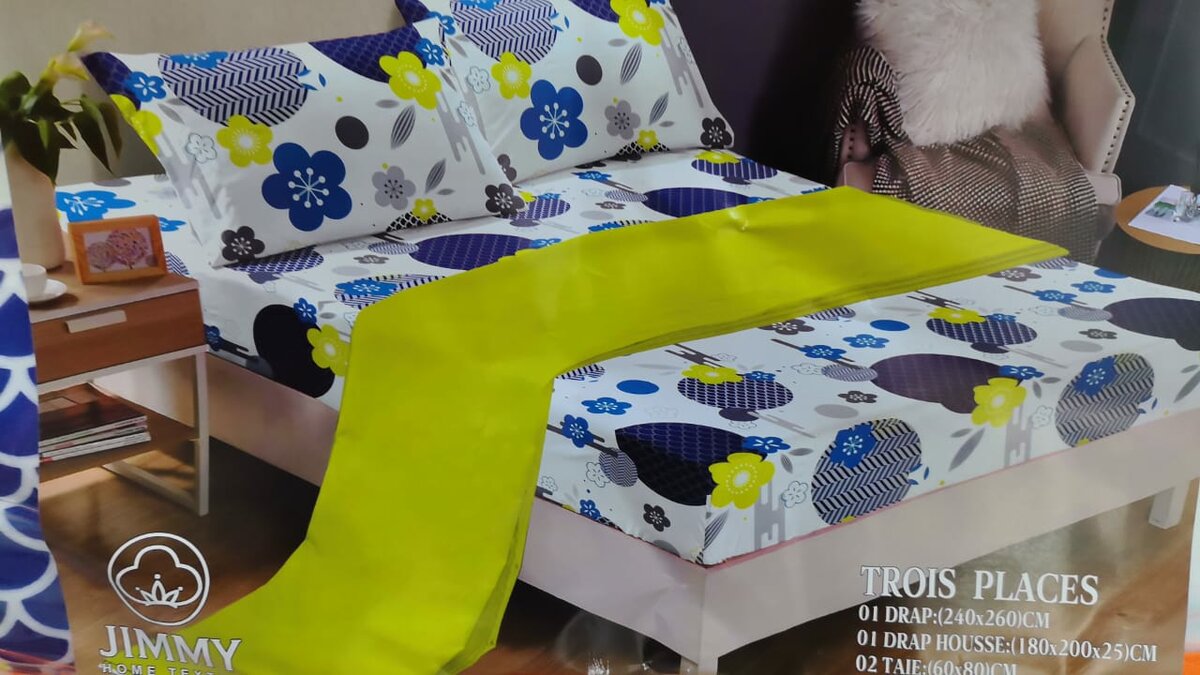 Ensembles de Draps en Coton