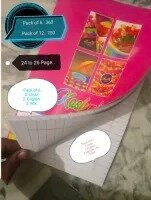 Note. Fine paper. Card Register Good Quality Paper